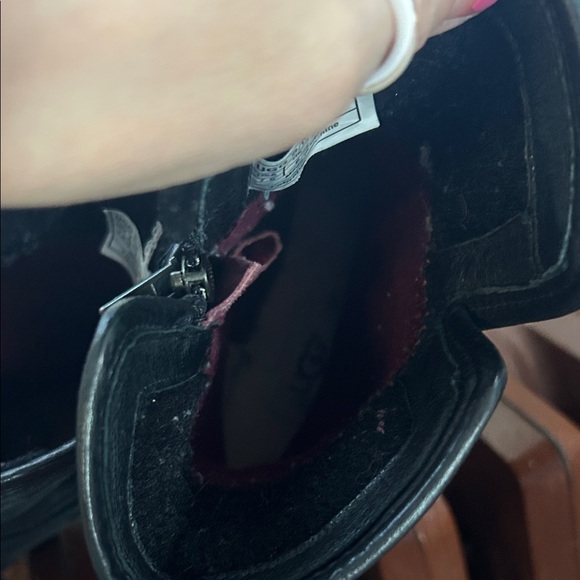 UGG Black Combat & Moto Boots - Picture 10 of 13